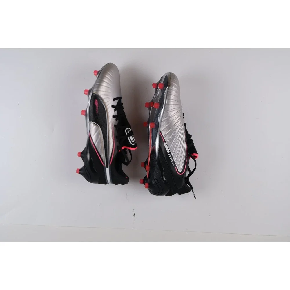 Puma Soccer Cleats King Ultimate Silver Black Pink Size 6 K-Better NEW
